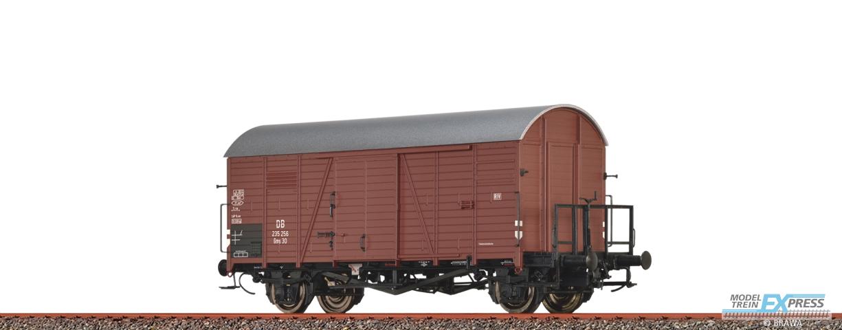 Brawa 50746 H0 Gedeckter Güterwagen Gms 30 DB