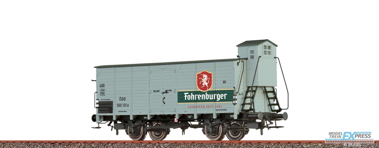 Brawa 50772 H0 Bierwagen "Fohrenburger Bier" ÖBB