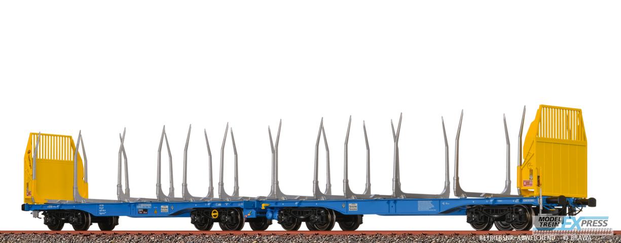 Brawa 50803 H0 Drehgestellflachwagen Sggmrrs InnoFreight