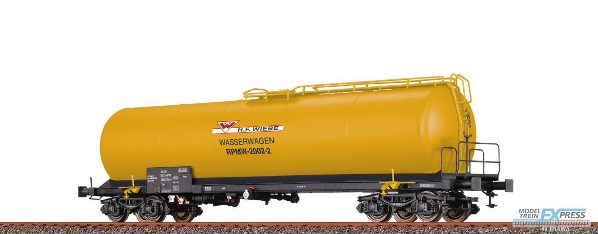 Brawa 50807 H0 Neubaukesselwagen 4-achsig Zas "Wasserwagen" H.F. Wiebe