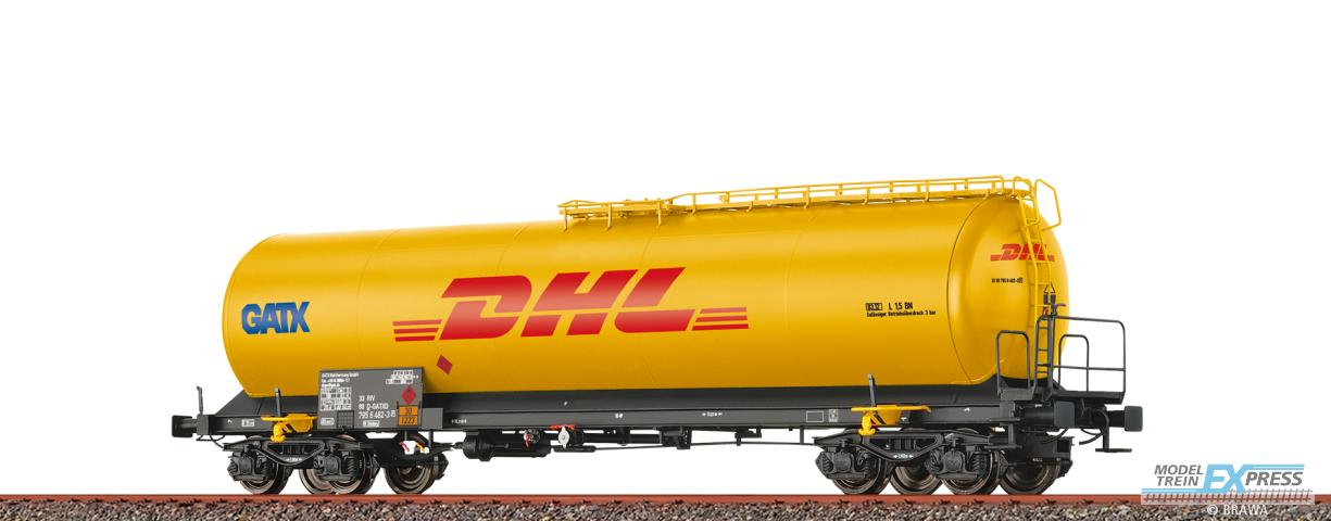 Brawa 50808 H0 Neubaukesselwagen 4-achsig Uia "DHL" GATX
