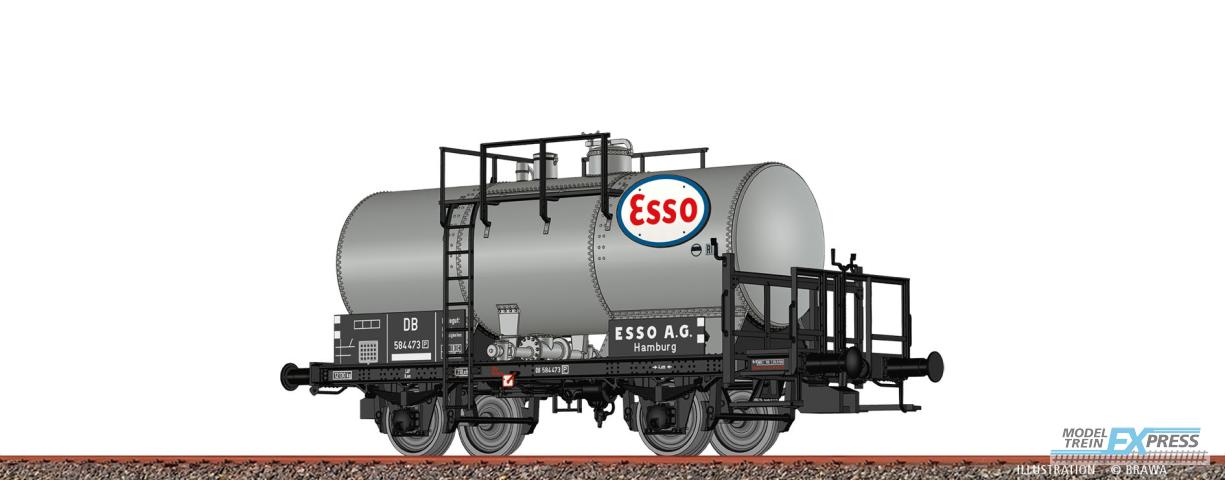 Brawa 50850 H0 Kesselwagen 2-achsig Z[P] "Esso" DB