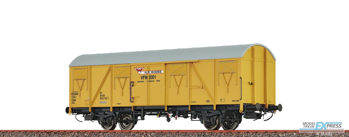 Brawa 50908 H0 Gedeckter Güterwagen Gos245 Wiebe