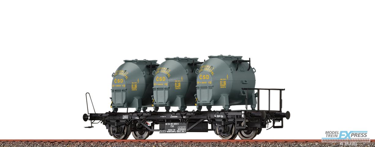 Brawa 50925 H0 Behältertragwagen BTs 30 CSD