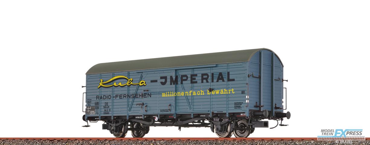 Brawa 50934 H0 Gedeckter Güterwagen Glr22 "Kuba Imperial" DB Ep. III