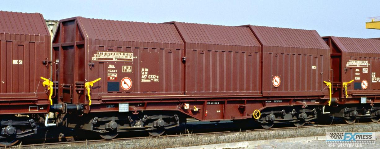 Brawa 50999 H0 Teleskophaubenwagen Shimmns708 DR
