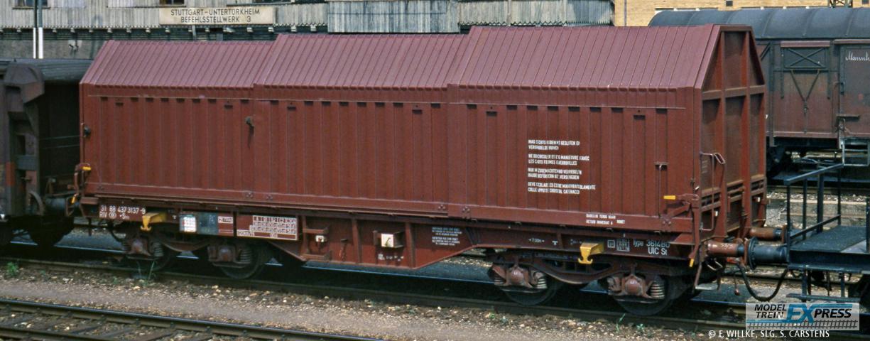 Brawa 51016 H0 Teleskophaubenwagen Shis Type 3614B0 SNCB