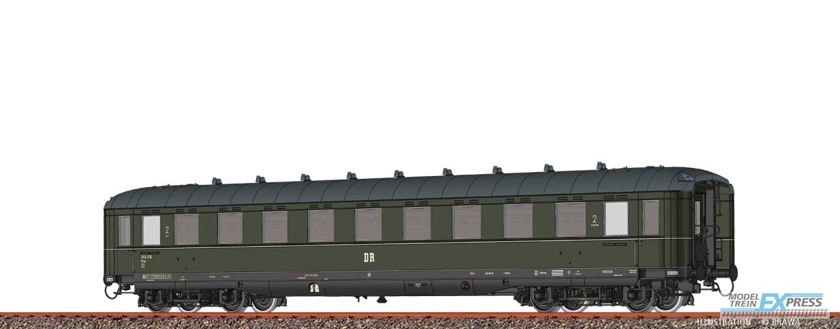 Brawa 51073 H0 Personenwagen B4üpe DR, DC LED+