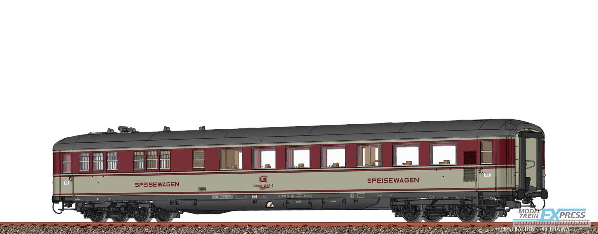 Brawa 51094 H0 Speisewagen WRüge152 DB, DC LED+