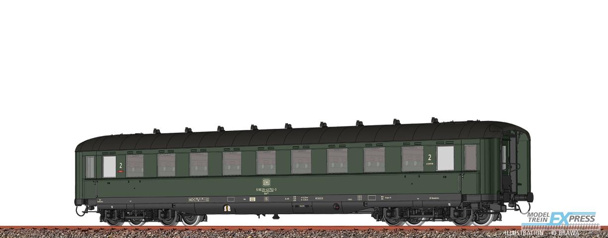 Brawa 51098 H0 Personenwagen Büe366 DB, AC LED+