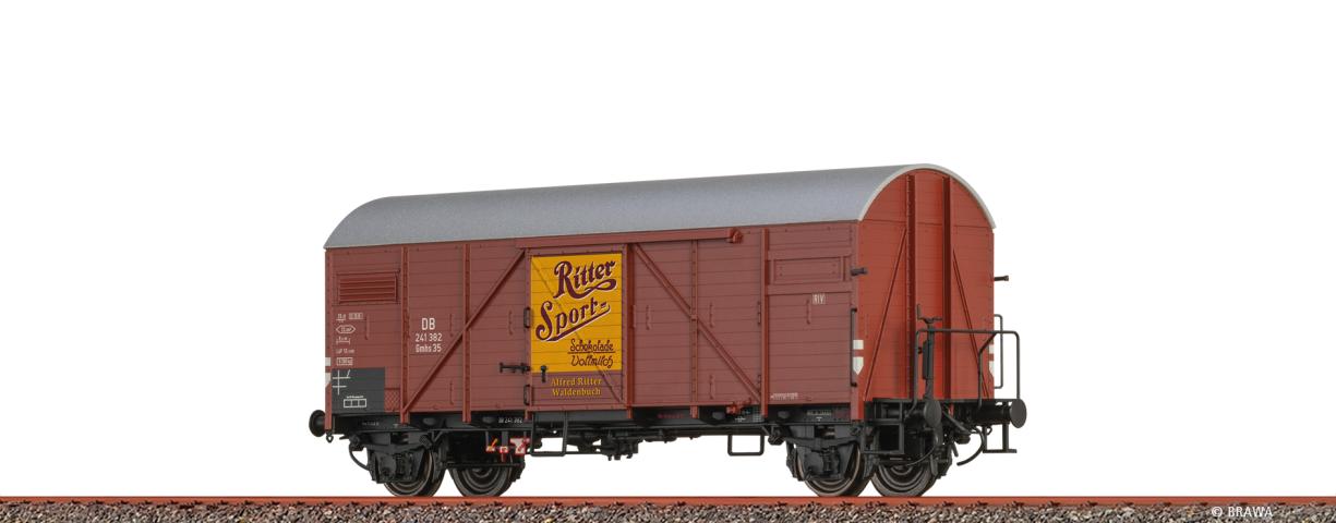 Brawa 51188 H0 Güterwagen Gmhs 35 DB III, Ritter Sport