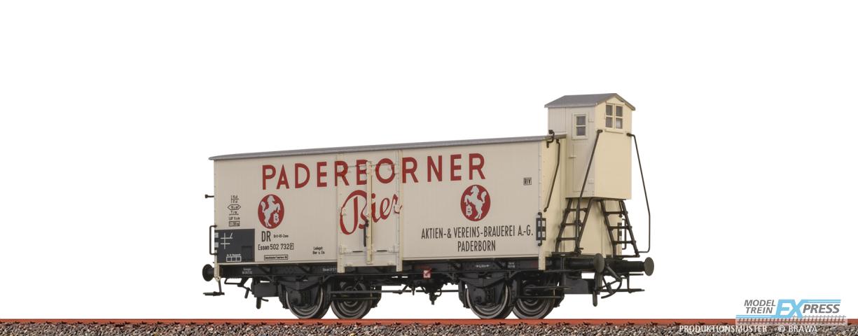 Brawa 51259 H0 Bierwagen "Paderborner Bier" DR, Brit-US-Zone