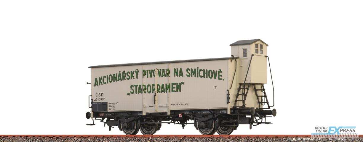 Brawa 51261 H0 Bierwagen "Staropramen" CSD