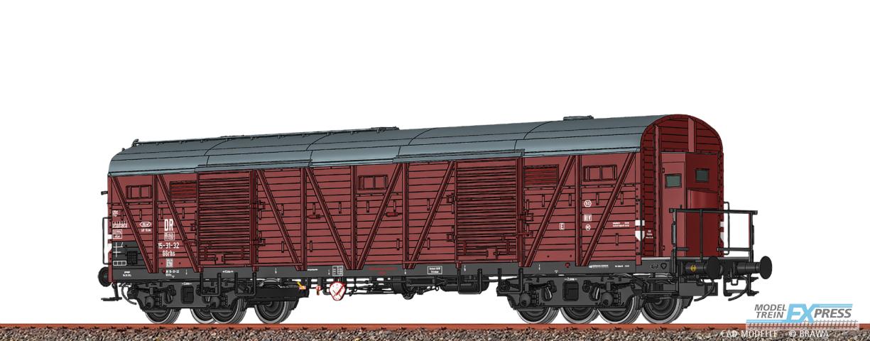 Brawa 51266 H0 Gedeckter Güterwagen GGrhs DR