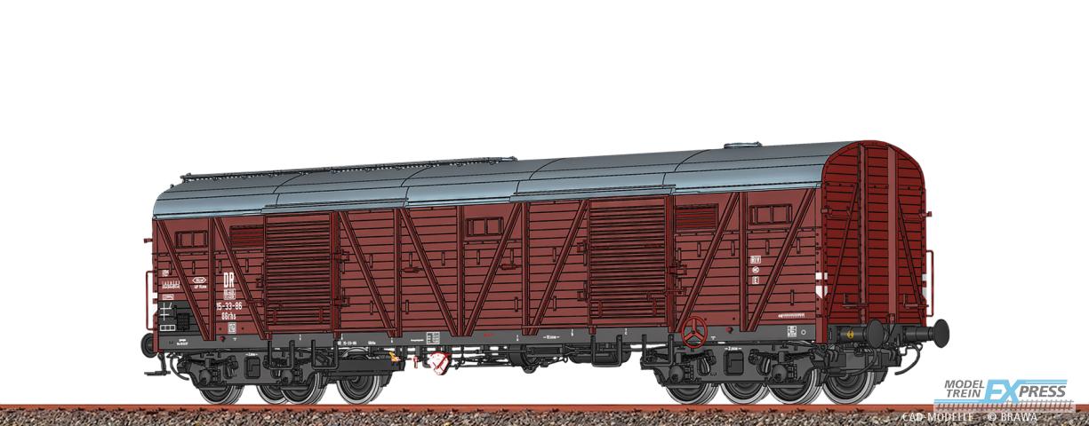 Brawa 51267 H0 Gedeckter Güterwagen GGrhs DR