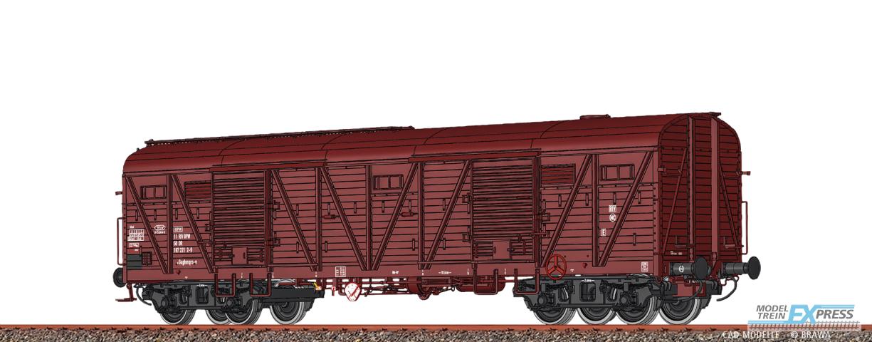 Brawa 51270 H0 Gedeckter Güterwagen Gaghmqrs-v DR