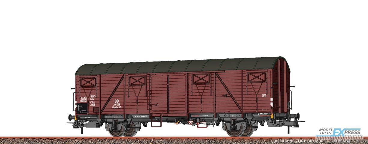 Brawa 51292 H0 Gedeckter Güterwagen Glmehs50 DB