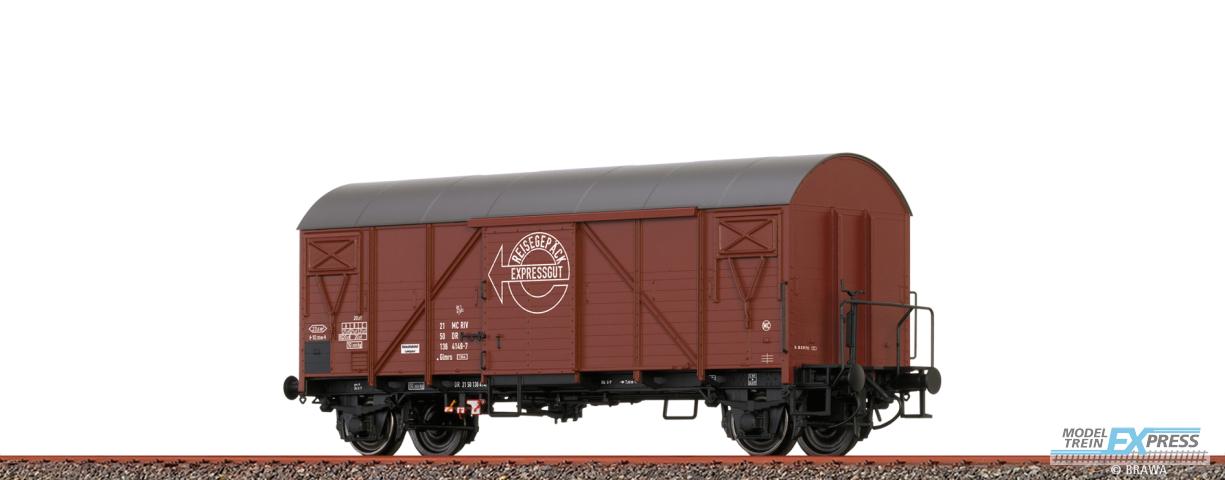 Brawa 51302 H0 Gedeckter Güterwagen Glmrs[1364] "Expressgut" DR
