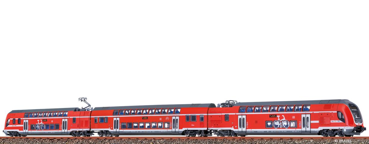 Brawa 64539 N Doppelstock-Triebzug Regio DB AG, VI, DC b+