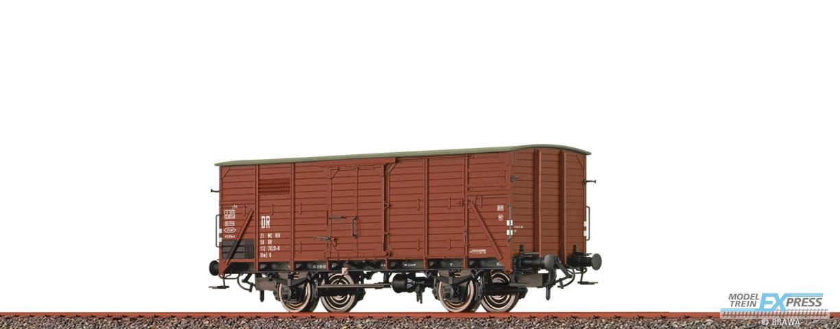Brawa 67496 N Gedeckter Güterwagen Gw DR Ep. IV