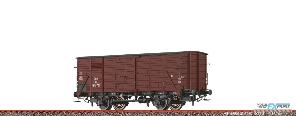 Brawa 67497 N Gedeckter Güterwagen G10 ÖBB Ep. III