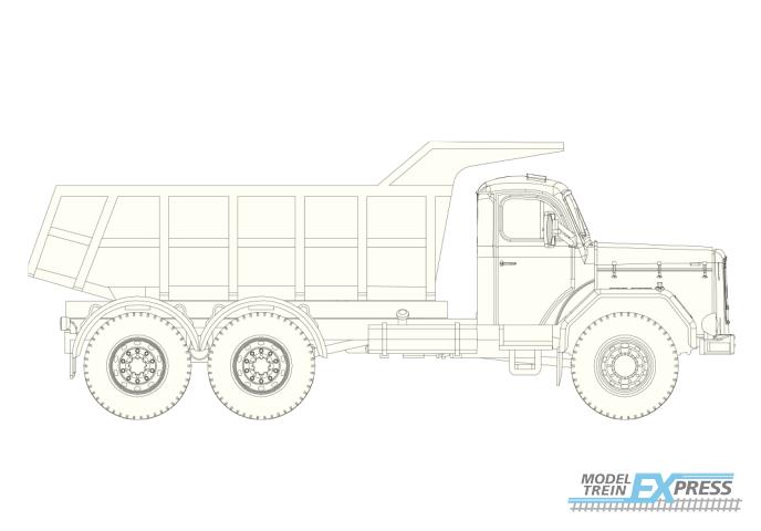 Brekina 10225 Sortiment zum Bau eines Magirus Jupiter Kipper