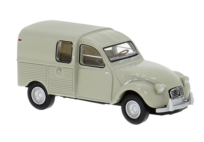 Brekina 14199 Citroen 2 CV AZU, grau, 1951