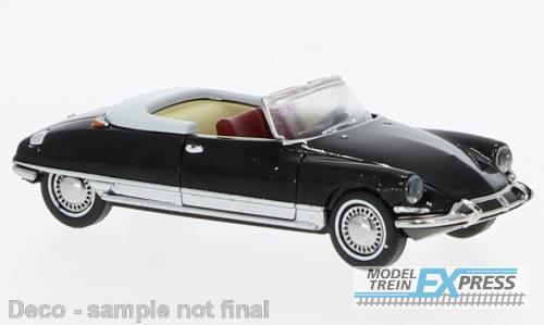 Brekina 14225 Citroen DS Cabrio, offen, schwarz