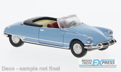Brekina 14227 Citroen DS offenes Cabrio Chapron, pastellblau