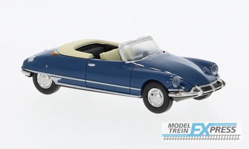 Brekina 14231 Citroen DS Cabrio, offen, blau