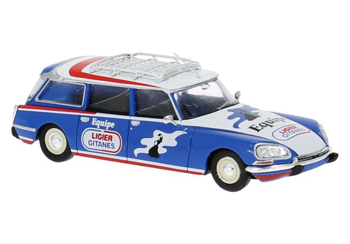 Brekina 14242 Citroen DS Break, 1967, Ligier-Gitanes