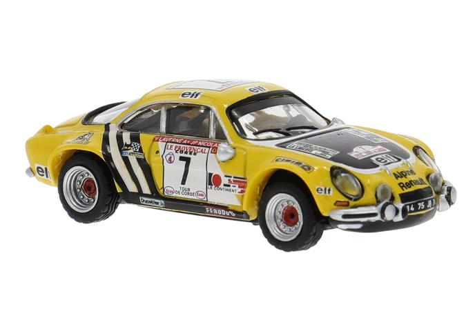 Brekina 14542 Renault Alpine A110, Tour de Corse, 1970, #7, G.Nicholas