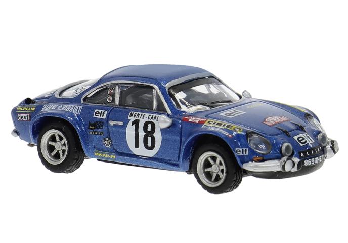 Brekina 14543 Renault Alpine A110, Rally Monte Carlo, 1970, #18, Andruet