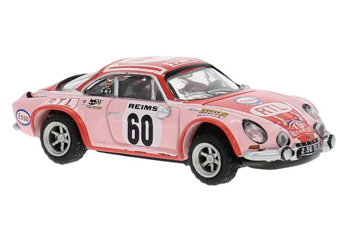 Brekina 14546 Renault Alpine A110, Rally Monte Carlo, 1970, #60, S.Moss