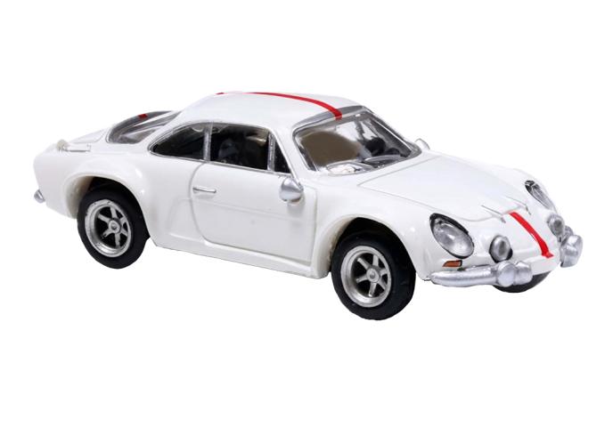 Brekina 14550 Renault Alpine A110, weiss/rot, 1970