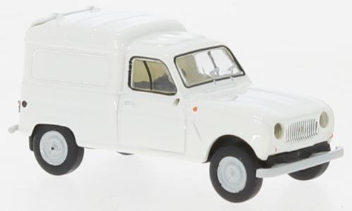 Brekina 14756 Renault R4 Fourgonnette, weiss, 1961