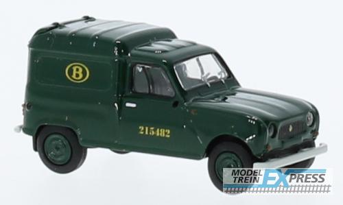 Brekina 14762 Renault R4 Fourgonnette 1961, Bahn Belgien (B),
