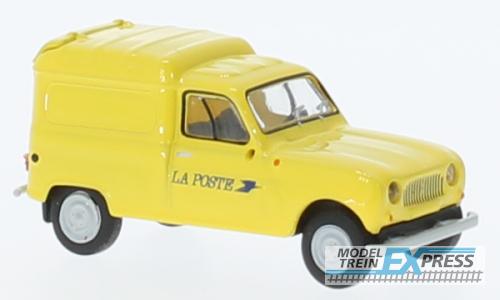 Brekina 14763 Renault R4 Fourgonnette 2. Version 1961, La Poste (F),