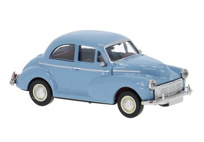 Brekina 15214 Morris Minor 1000, hellblau, 1956, 1:87