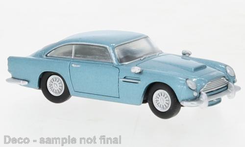 Brekina 15228 Aston Martin DB5 metallic hellblau, 1964,
