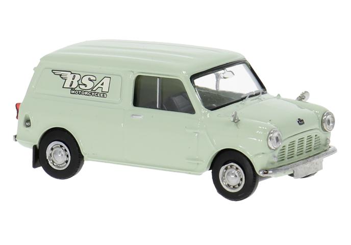 Brekina 15368 Austin Mini Countryman, 1960, BSA, 1:87