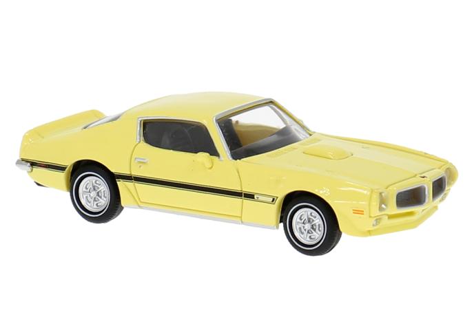 Brekina 18077 Pontiac Firebird, gelb, 1971