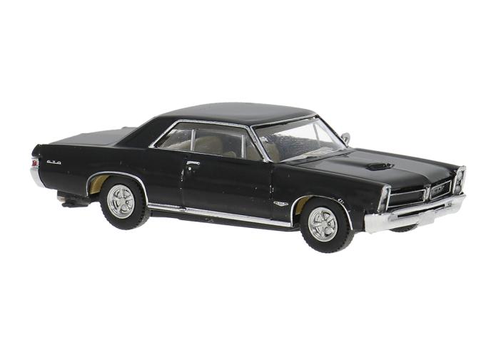 Brekina 18100 Pontiac GTO Coupe, schwarz, 1965