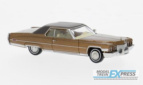 Brekina 18130 Cadillac de Ville Coupe, braun metallic