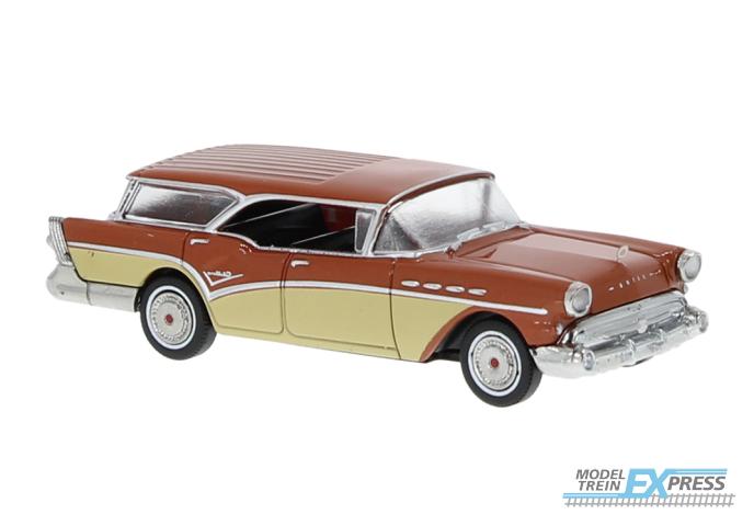 Brekina 18179 Buick Century Caballero, beige/orange