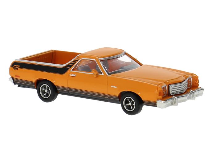 Brekina 18227 Ford Ranchero GT, orange, 1977, 1:87