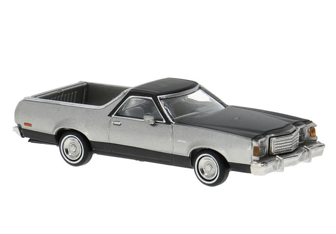 Brekina 18231 Ford Ranchero 500, silber, 1977