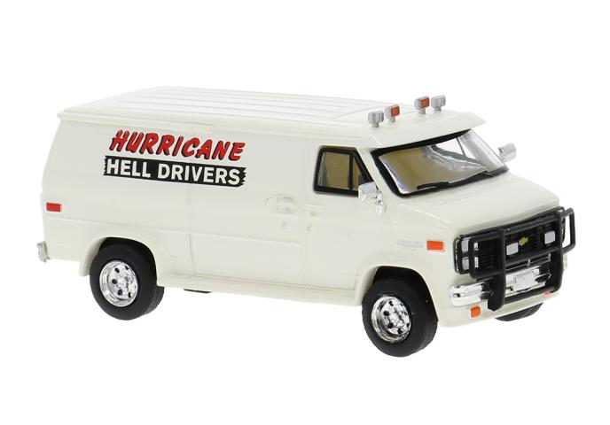 Brekina 18255 Chevrolet C 20, 1983, Hurricane Helldrivers, 1:87