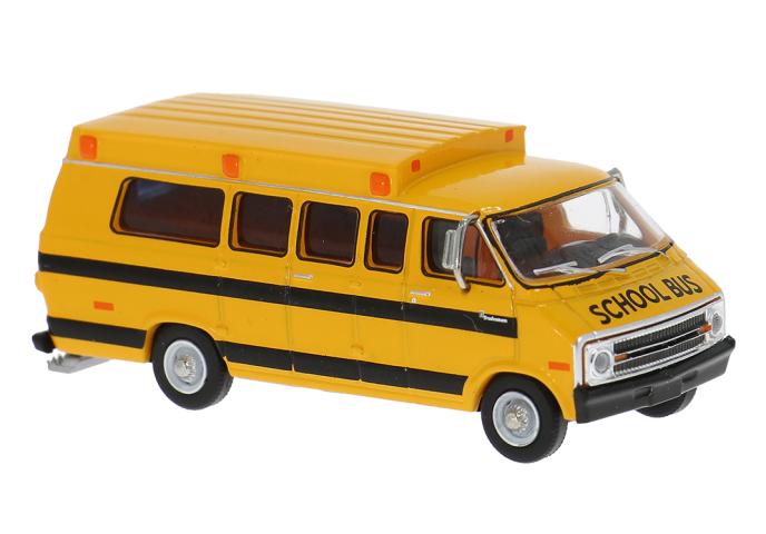 Brekina 18310 Dodge B 200 Bus, 1975, School Bus