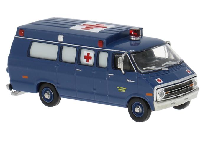 Brekina 18313 Dodge B 200 Ambulance, 1975, US Air Force